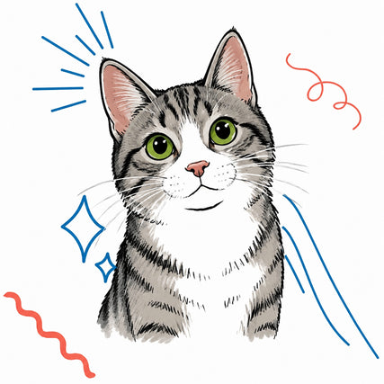 Cat FoodCat illustration