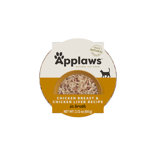 Applaws Natural Wet Cat Food Chicken Breast Chicken Liver Recipe in Broth