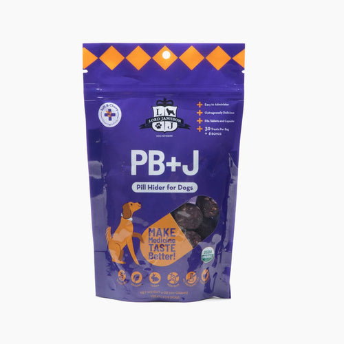 Lord Jameson PB+J Organic Pill Hider Dog Treats