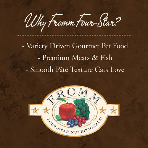 Fromm Four-Star Salmon & Tuna Pâté Cat Food