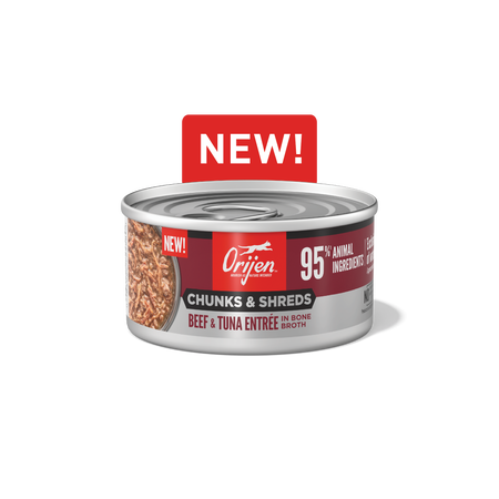 ACANA Chunks & Shreds Beef & Tuna Entrée Wet Cat Food