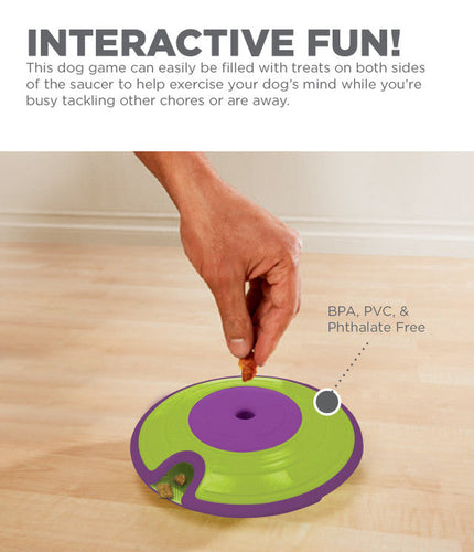 Outward Hound Nina Ottosson Treat Maze Interactive Puzzle Dog Toy