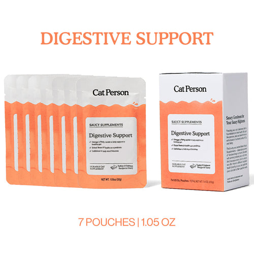 Weruva Cat Person Digestive Support Supplement Turkey & Salmon Recipe in Gravy
