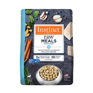 Instinct® Raw Freeze-Dried Meals Wild-Caught Alaskan Pollock Recipe Dog Food