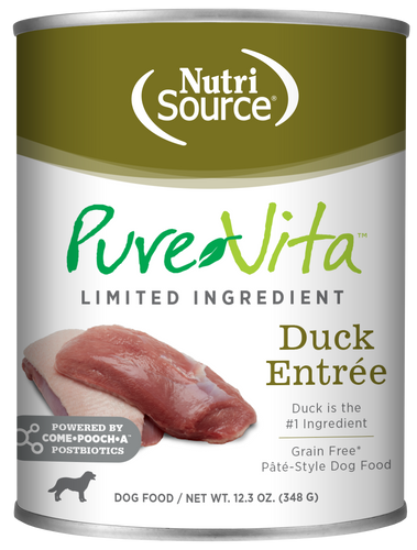 NutriSource® Duck Entrée Limited Ingredient Wet Dog Food