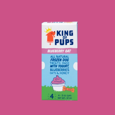 King Of Pups King of Pups Blueberry Oat flavor Frozen Dog Treats
