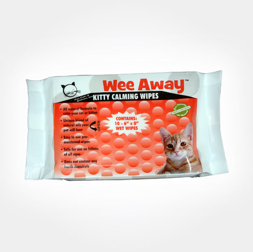 Wee Away Kitty Calming Wipes