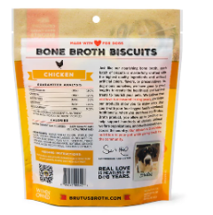 Brutus Broth Biscuits - Chicken Dog Treats