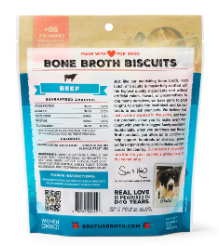 Brutus Broth Biscuits - Beef Dog Treats
