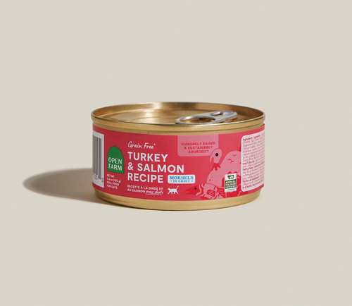 Open Farm Turkey & Salmon Morsels in Gravy for Cats