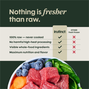 Instinct® FreshRaw Meals Grass-Fed Lamb Recipe Dog Food