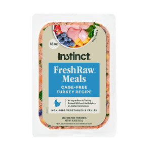 Instinct® FreshRaw Meals Cage-Free Turkey Recipe Dog Food