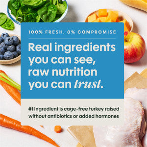 Instinct® FreshRaw Meals Cage-Free Turkey Recipe Dog Food