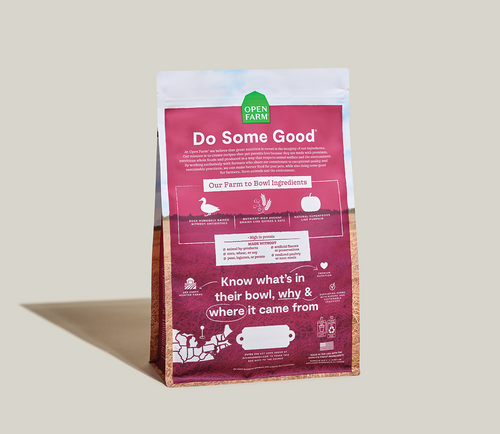 Open Farm Farmstead Duck Ancient Grains Dog Kibble