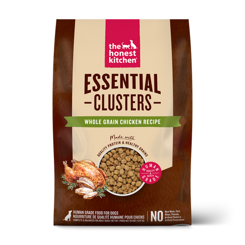 The Honest Kitchen Whole Grain Chicken Essential Clusters Dry Dog Food
