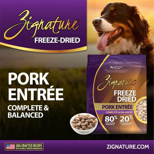 Zignature Original Freeze Dried Pork Entrée